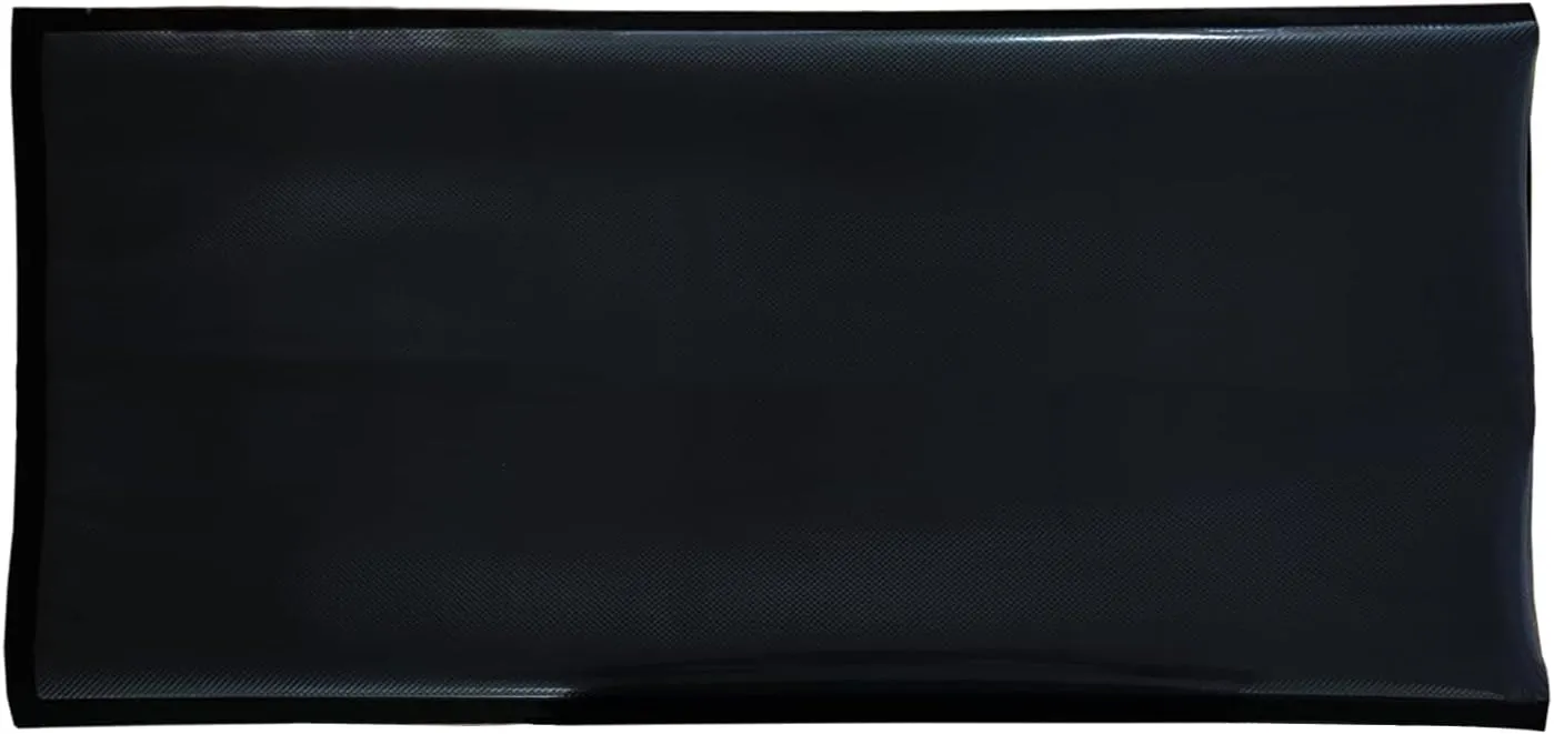 11" x 24" All Black Vacuum Seal Bags (Black and Black), Precut Vacuum Sealer Bags for Food Storage, Heavy Duty Commercial Grade 5 Mil Vacuum Bags, 50 Count