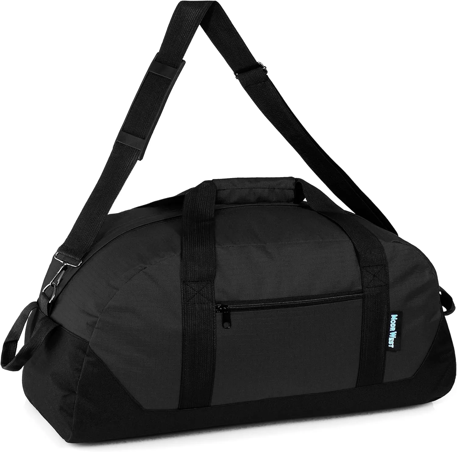 12 Pack 30” Bulk Duffle Bags Wholesale for Homeless, Sports, and Duffle Bags for Travel in 5 Black Only