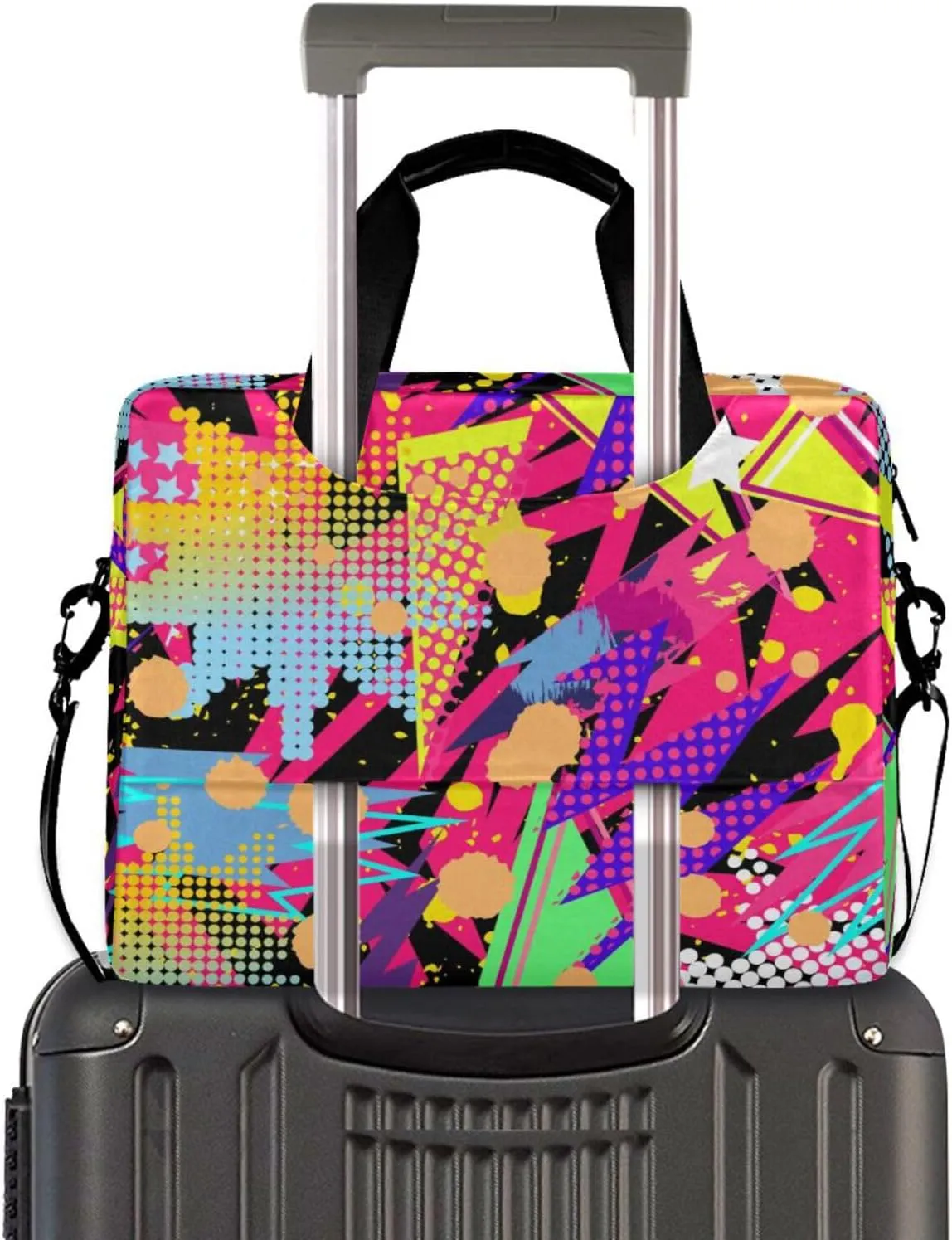 16 inch Laptop Bag Messenger Shoulder Bag for Laptop or Tablet Sleek Durable & Non-Slip Multicolor 1