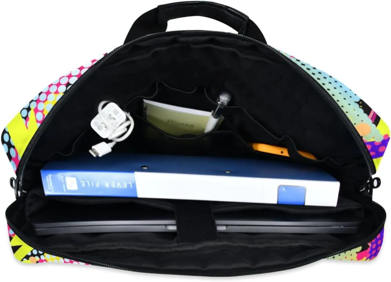 16 inch Laptop Bag Messenger Shoulder Bag for Laptop or Tablet Sleek Durable & Non-Slip Multicolor 1
