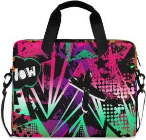 16 inch Laptop Bag Messenger Shoulder Bag for Laptop or Tablet Sleek Durable & Non-Slip Multicolor 1