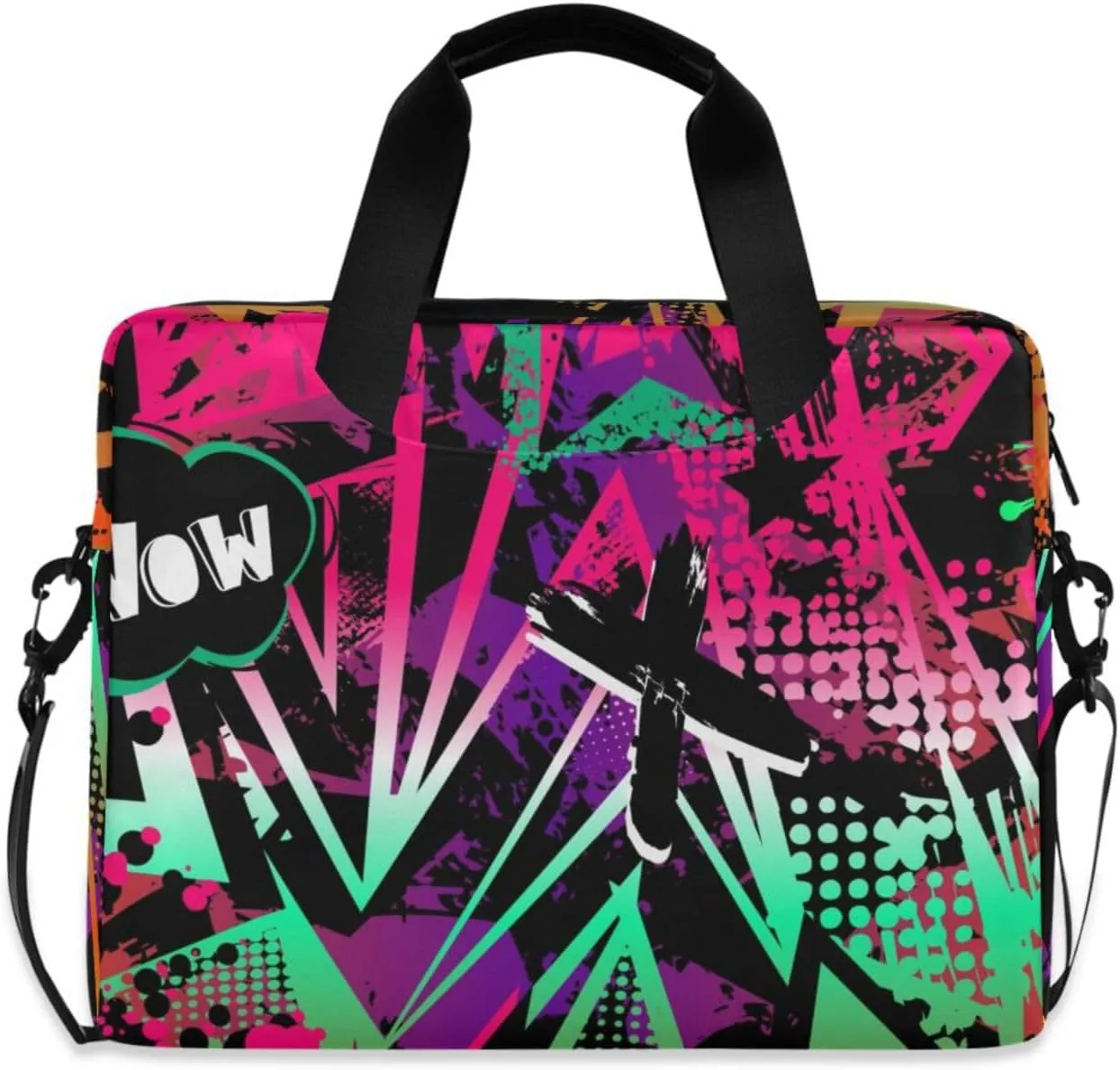 16 inch Laptop Bag Messenger Shoulder Bag for Laptop or Tablet Sleek Durable & Non-Slip Multicolor 1