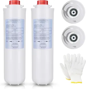 2 Packs Water Filter Replacement for Elkay 51300-C, Filters Compatible with Elkay EZH2O Bottle Filling Stations (No Chip)