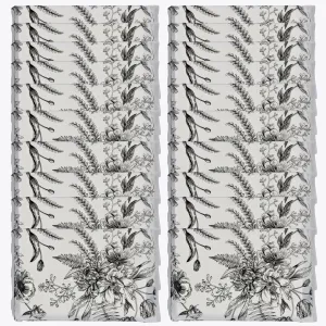 20 Packs Crabtree Collection Pocket Tissues Travel Packs Wedding Tissues Packs for Guests Purse Tissue Packs for Funeral Favors Car Essentials (Vintage Floral Toile)