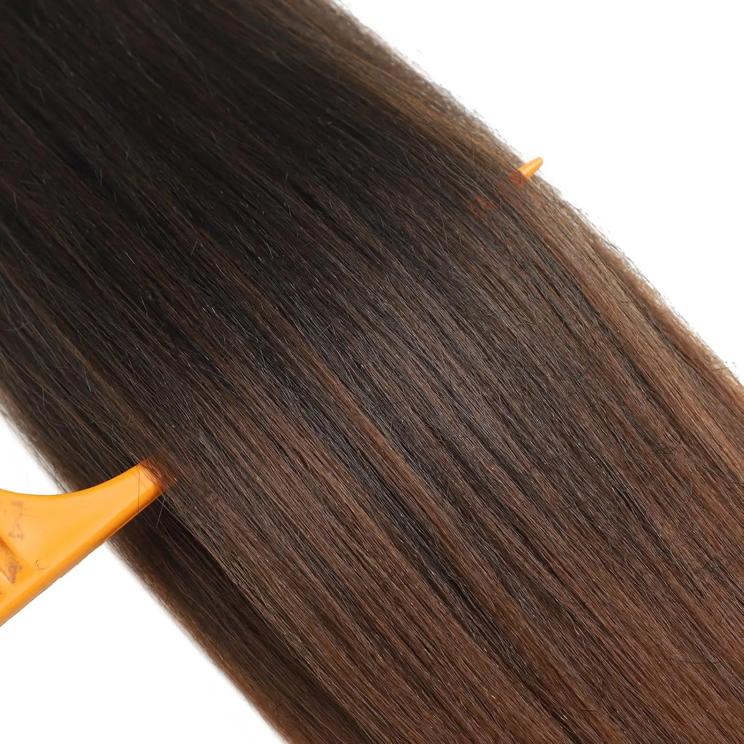 24inch ombre Braiding Hair Pre Stretched T1B30,8 packs pre stretched braiding hair for black Girl,tone ombre braiding PreStretched yaki texture Hair Extensions