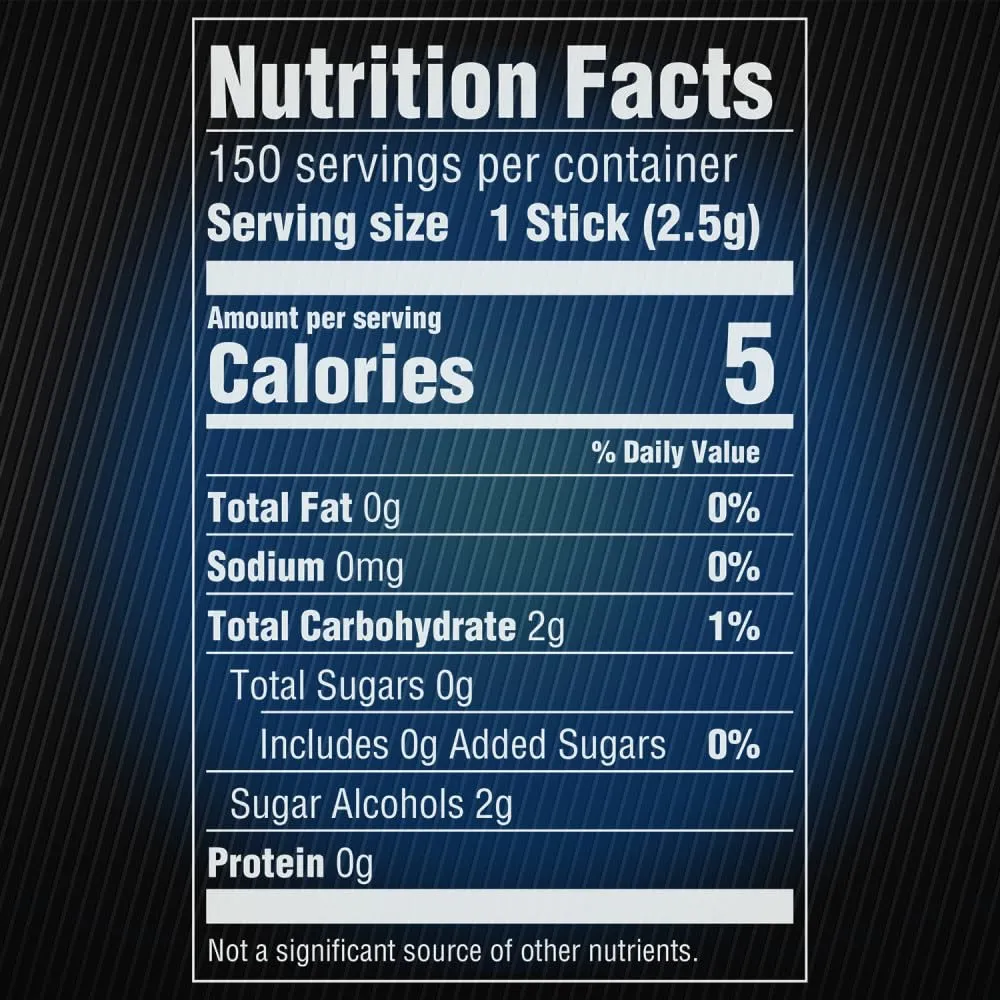 5 GUM Peppermint Cobalt Chewing Gum Bulk, Sugar-Free, 15 Sticks (Pack of 10)