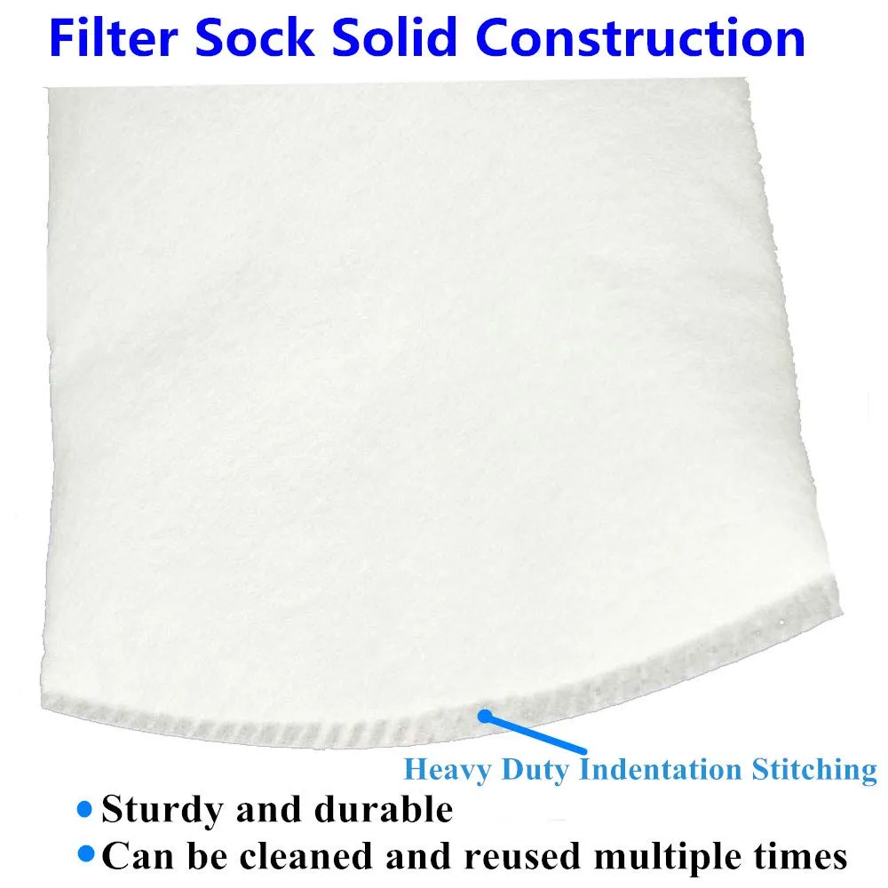 7 Inch Ring by 32 Inch Long 100 Micron Filter Sock Bags - Industry ,Water Liquid Bag Filteration -1Pack