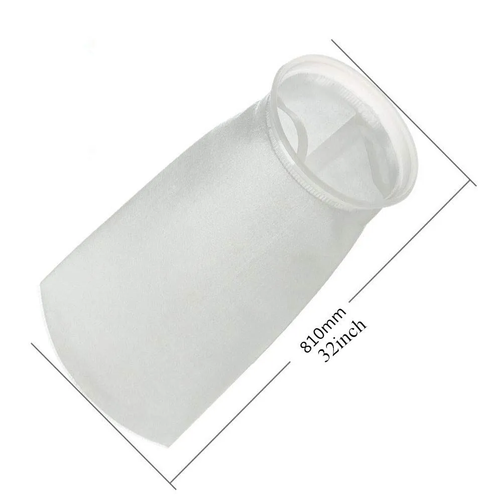 7 Inch Ring by 32 Inch Long 100 Micron Filter Sock Bags - Industry ,Water Liquid Bag Filteration -1Pack
