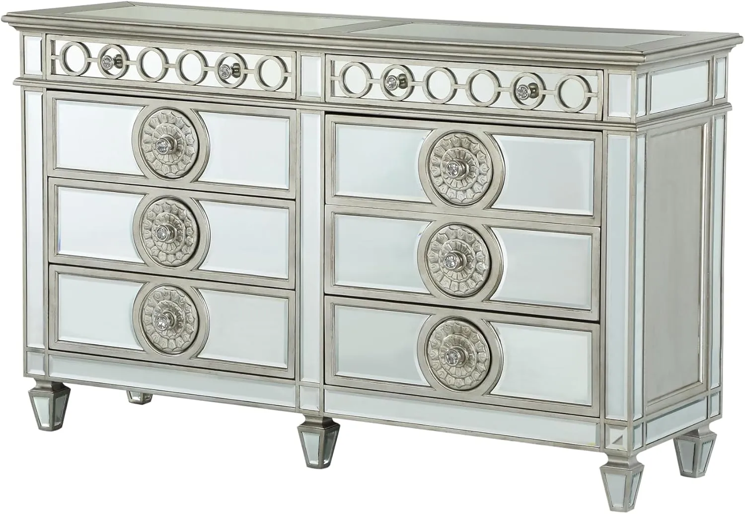 Acme Varian Dresser in Mirrrored