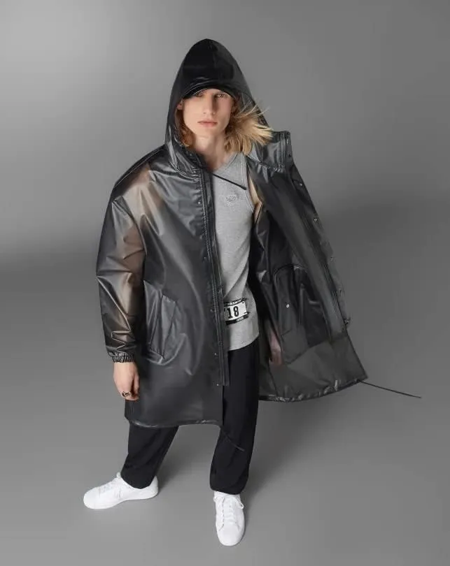 adidas Men's Arkive Black Raincoat