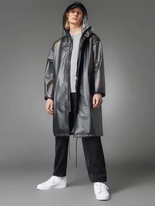 adidas Men's Arkive Black Raincoat