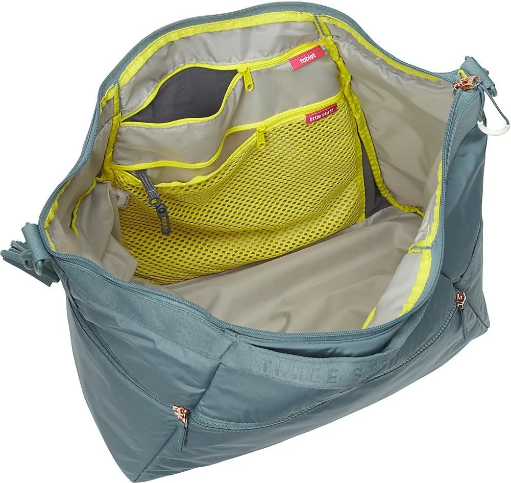 adidas Women's Studio Duffel Bag, Legend Earth Green/Grey Jersey/Black, One Size