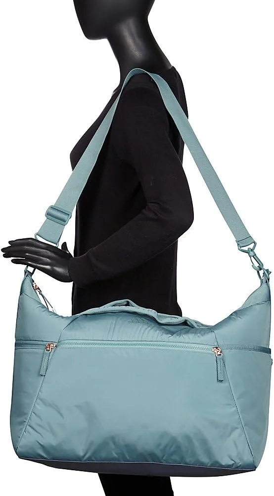 adidas Women's Studio Duffel Bag, Legend Earth Green/Grey Jersey/Black, One Size