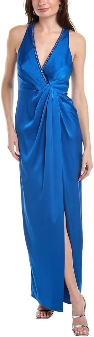 Aidan Mattox Slim Column Gown