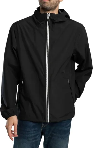 Aigle Men's Rainpack 70 - Packable Jacket, Black, Black, M, Black, Medium
