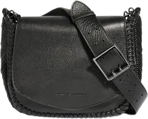 Aimee Kestenberg All For Love Saddle Crossbody Bag for Women - Small Leather Crossbody Purse - Adjustable & Removable Strap