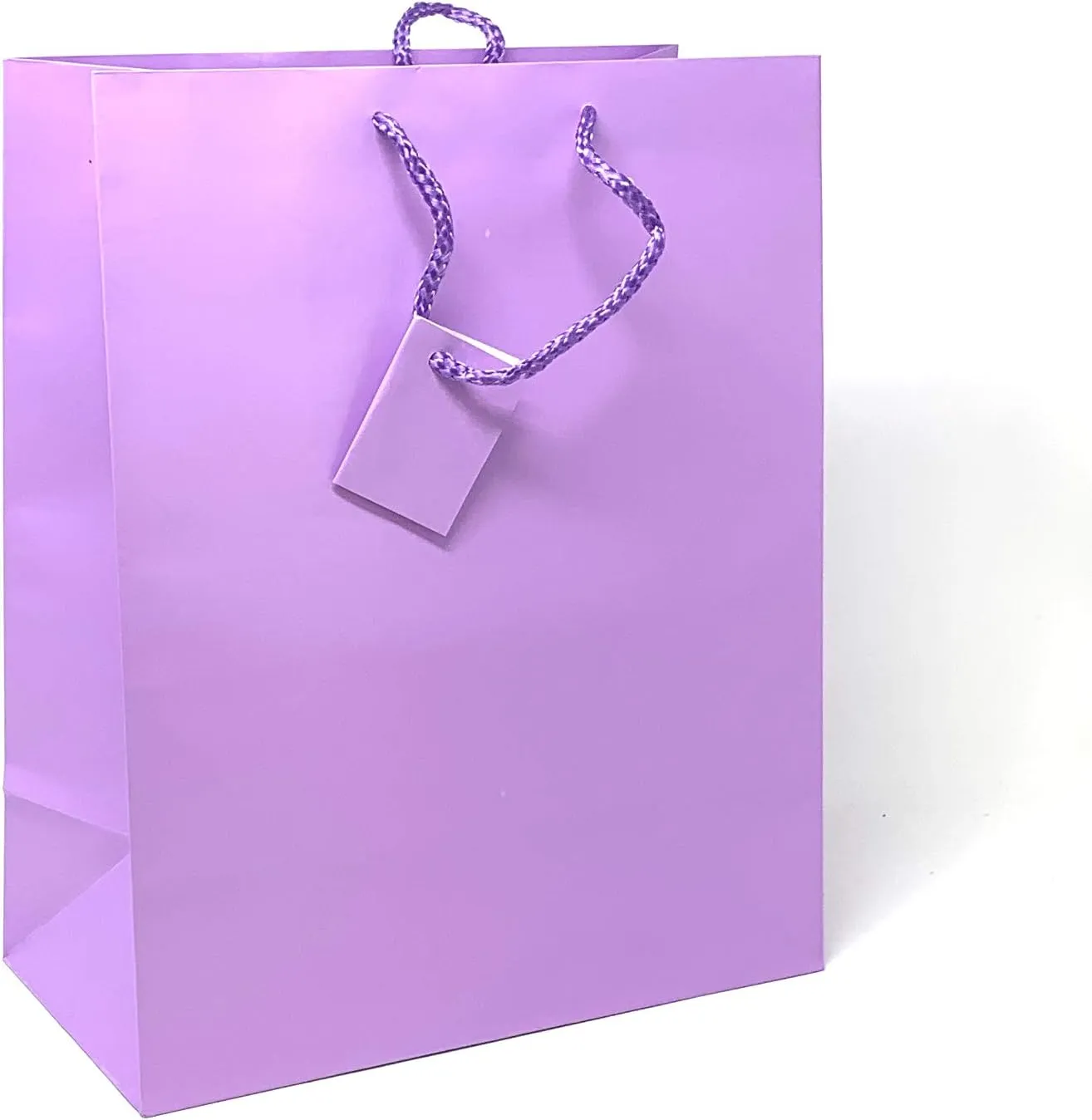 allgala Gift Bags, 12 Pack 13x10x5.5 Inch Large Lavender Gift Bags with Handles for Birthday, Wedding, Party Supplies, Baby Shower, Holidays, Chirstmas