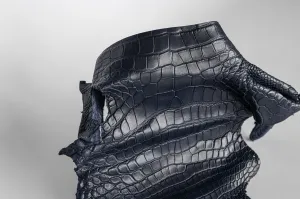 Alligator Navy Blue Head with Shoulder