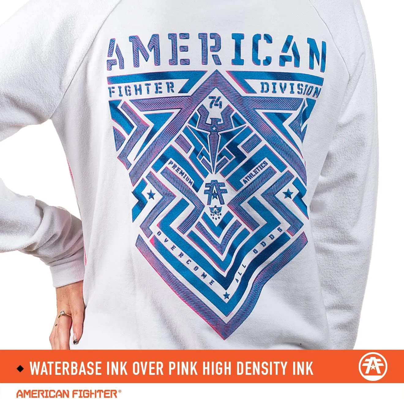 American Fighter Hoodie & Sweatshirt for Women. Pullover Hoodies for Women