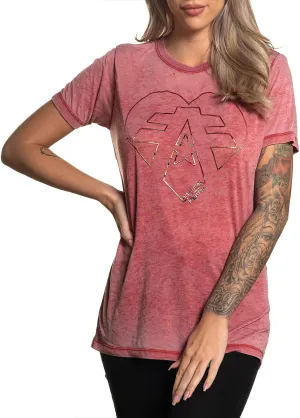 American Fighter T Shirts for Women Short Sleeve Womens Tshirts