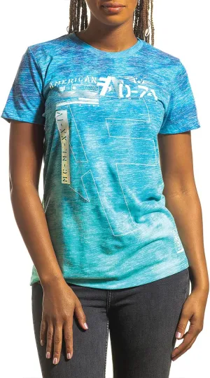 American Fighter T Shirts for Women Short Sleeve Womens Tshirts