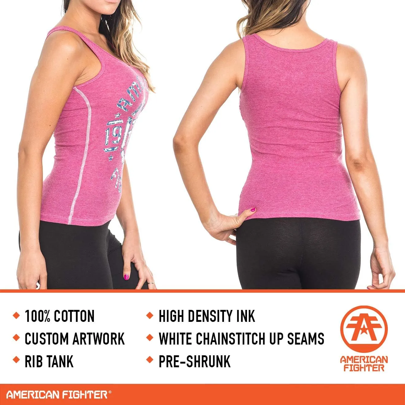American Fighter Womens Tank Tops. Workout Tank Top for Women. Womens Tanks.