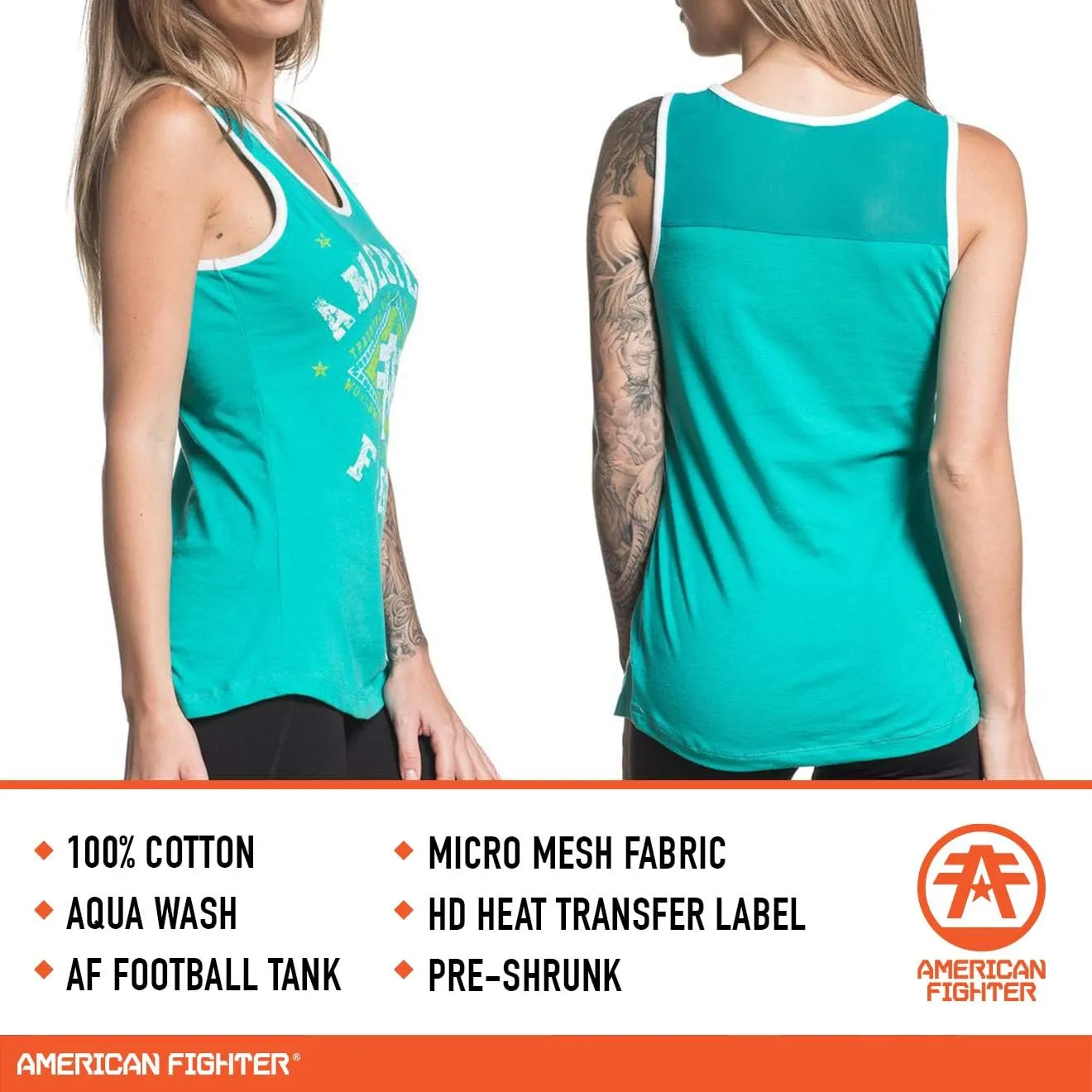 American Fighter Womens Tank Tops. Workout Tank Top for Women. Womens Tanks.