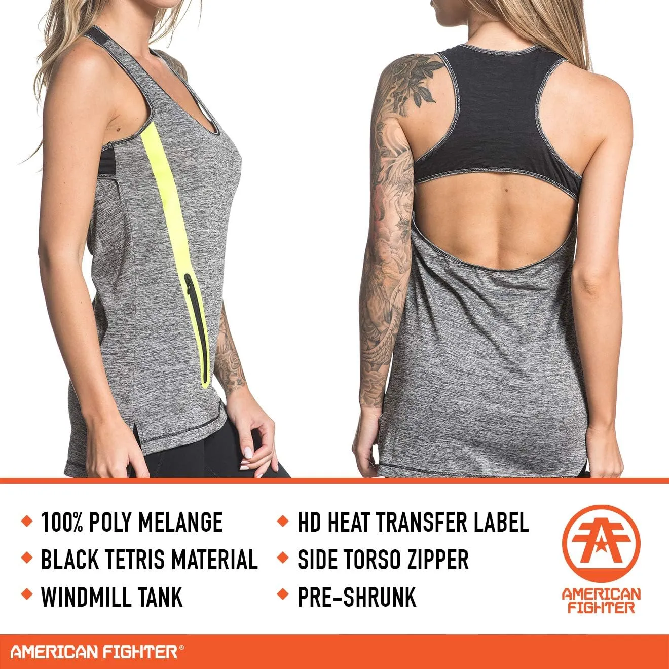 American Fighter Womens Tank Tops. Workout Tank Top for Women. Womens Tanks.