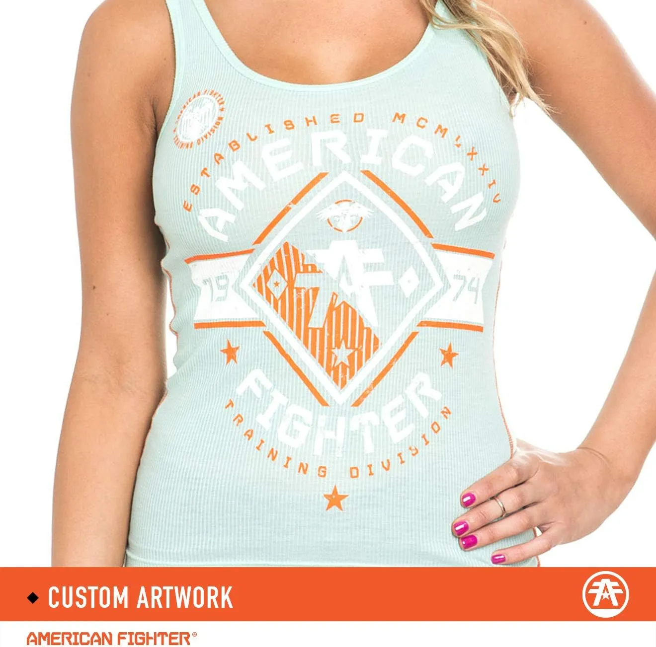 American Fighter Womens Tank Tops. Workout Tank Top for Women. Womens Tanks.