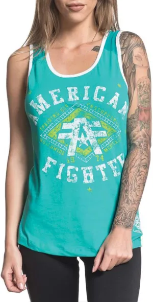 American Fighter Womens Tank Tops. Workout Tank Top for Women. Womens Tanks.