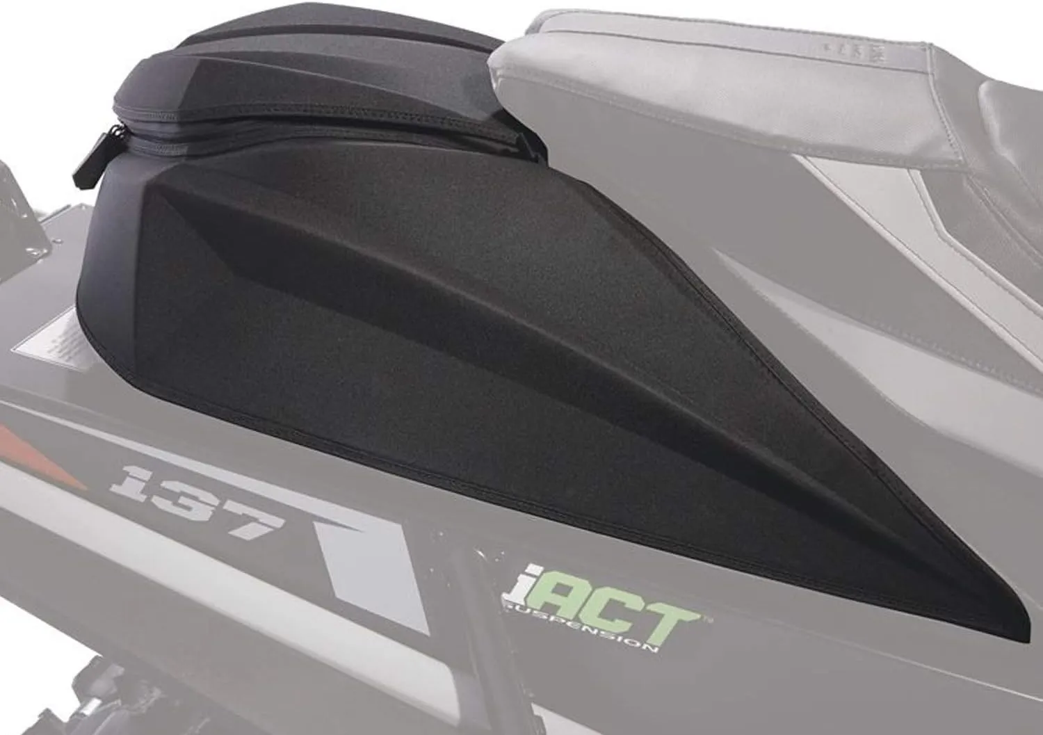 Arctic Cat Large Tunnel Trail Pack Bag (Black) 33L Snowmobile-Bag