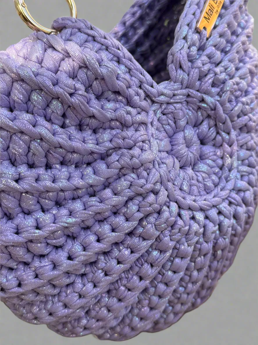 Ariel Round shell lilac mermaid