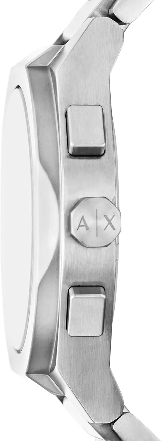 Armani Exchange A|X Chronograph Watch for Men; Men's Watch with Leather, Stainless Steel or Silicone Band