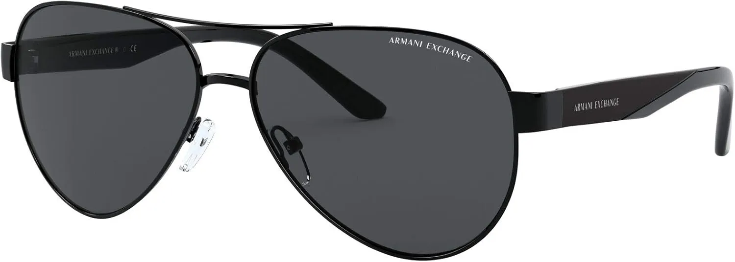 Armani Exchange Men's Ax2034s Aviator Sunglasses