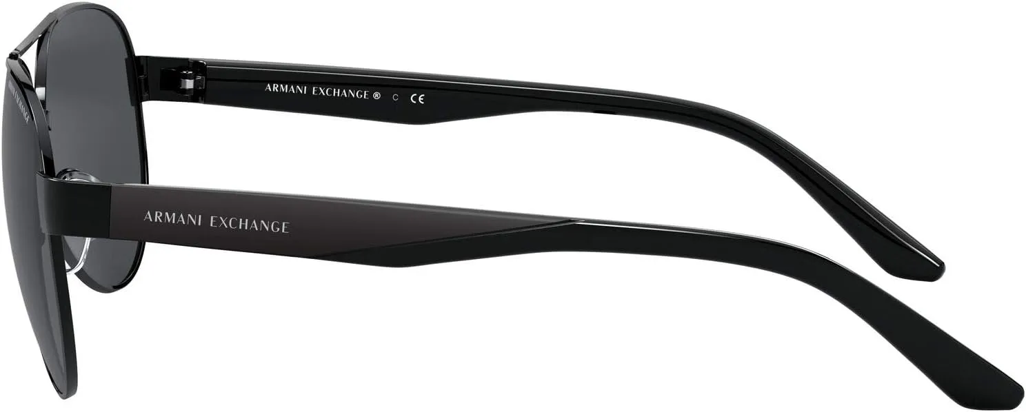 Armani Exchange Men's Ax2034s Aviator Sunglasses