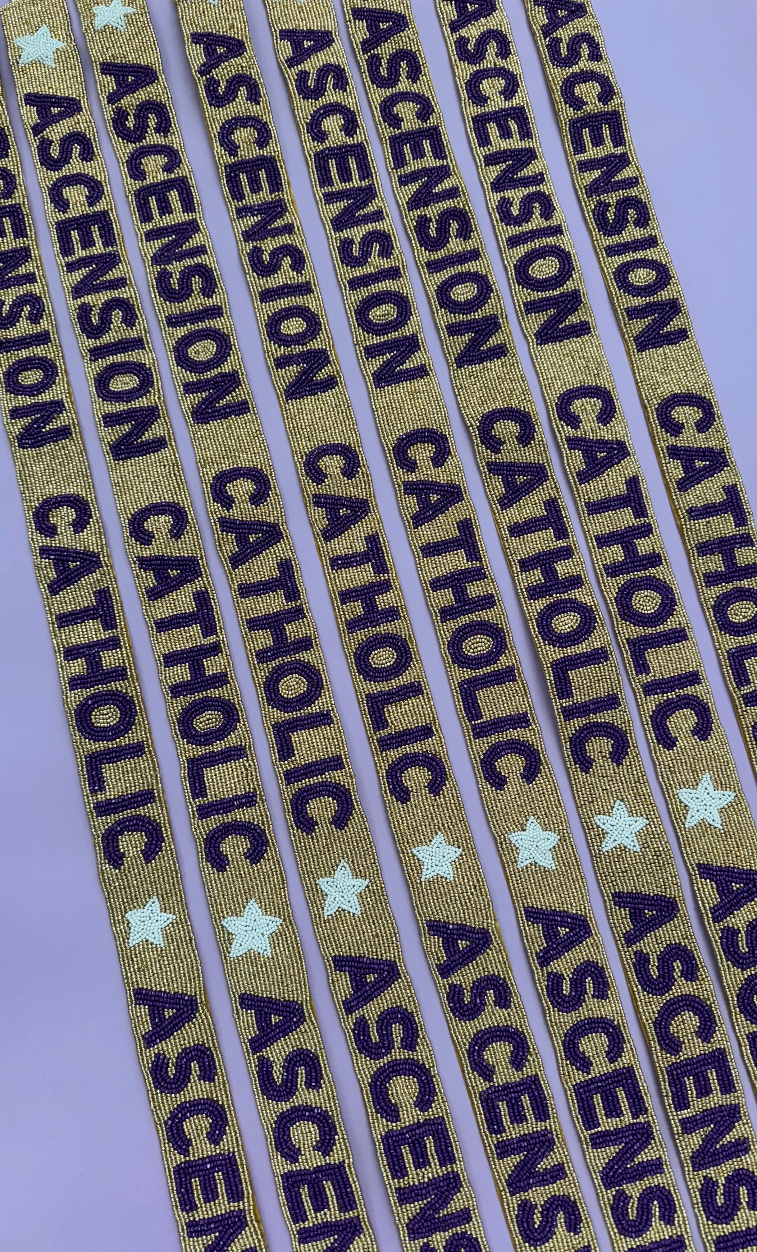 Ascension Catholic | Custom Beaded Purse Strap