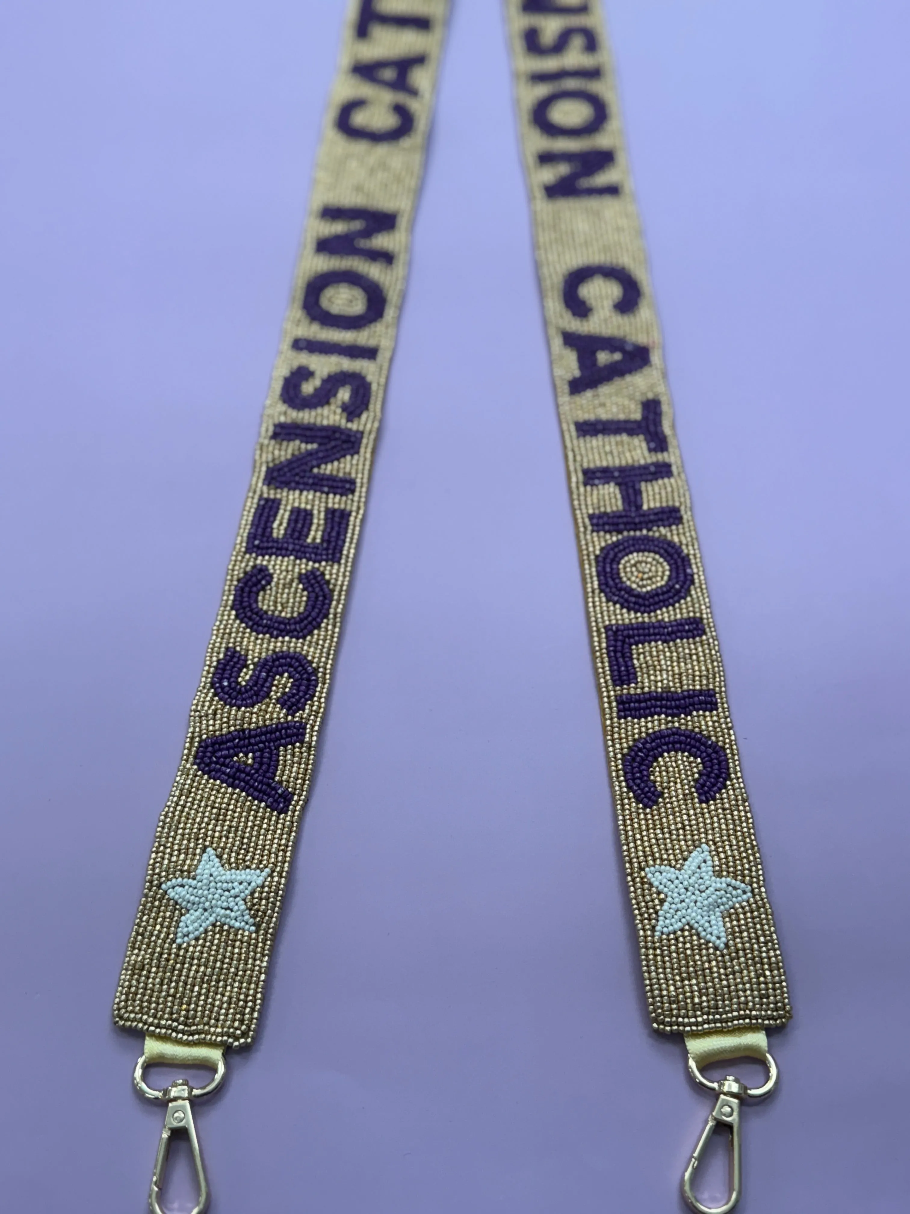Ascension Catholic | Custom Beaded Purse Strap