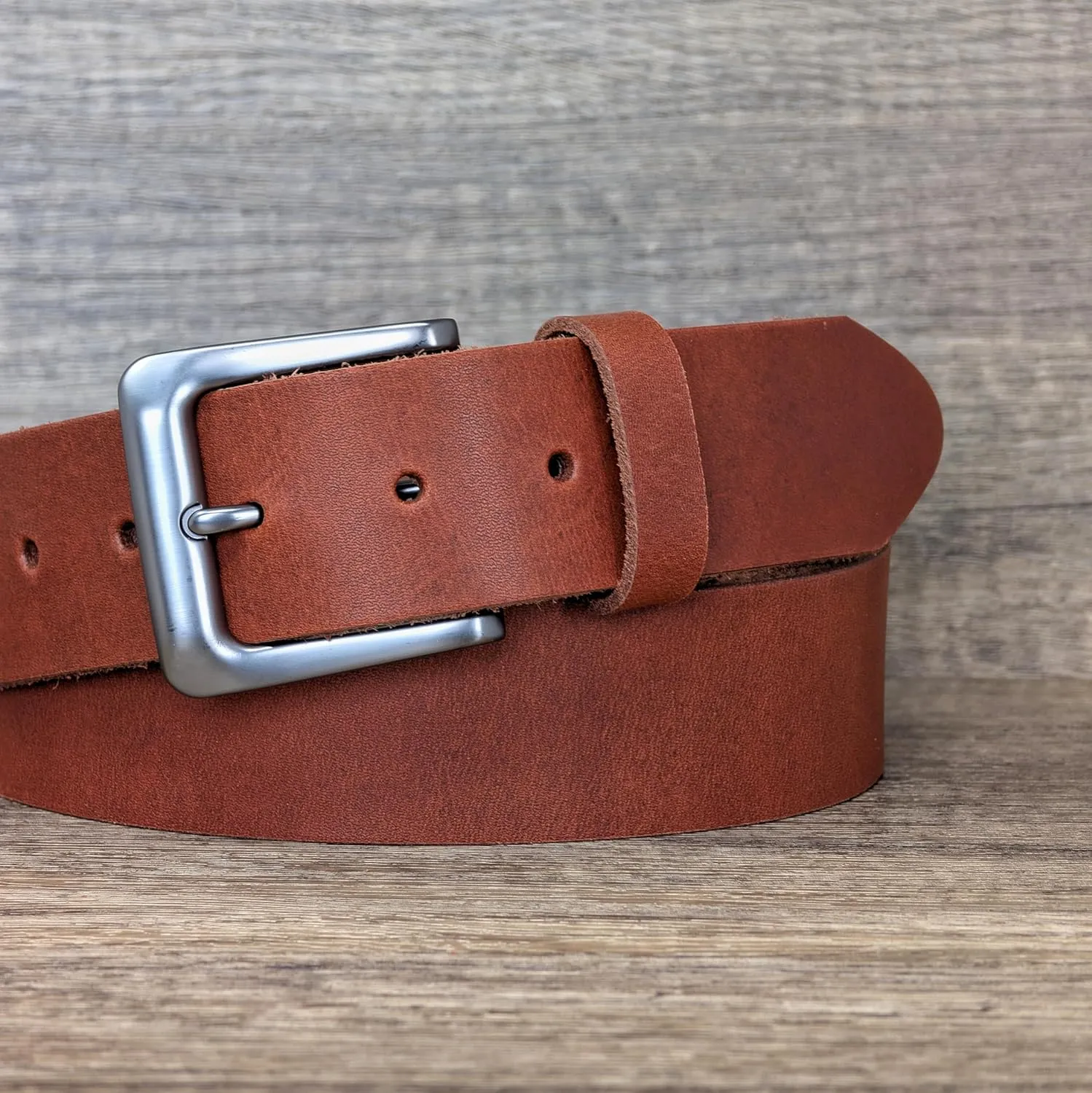 Ashford Ridge 38mm Full Hide Real Leather Belt Made in England