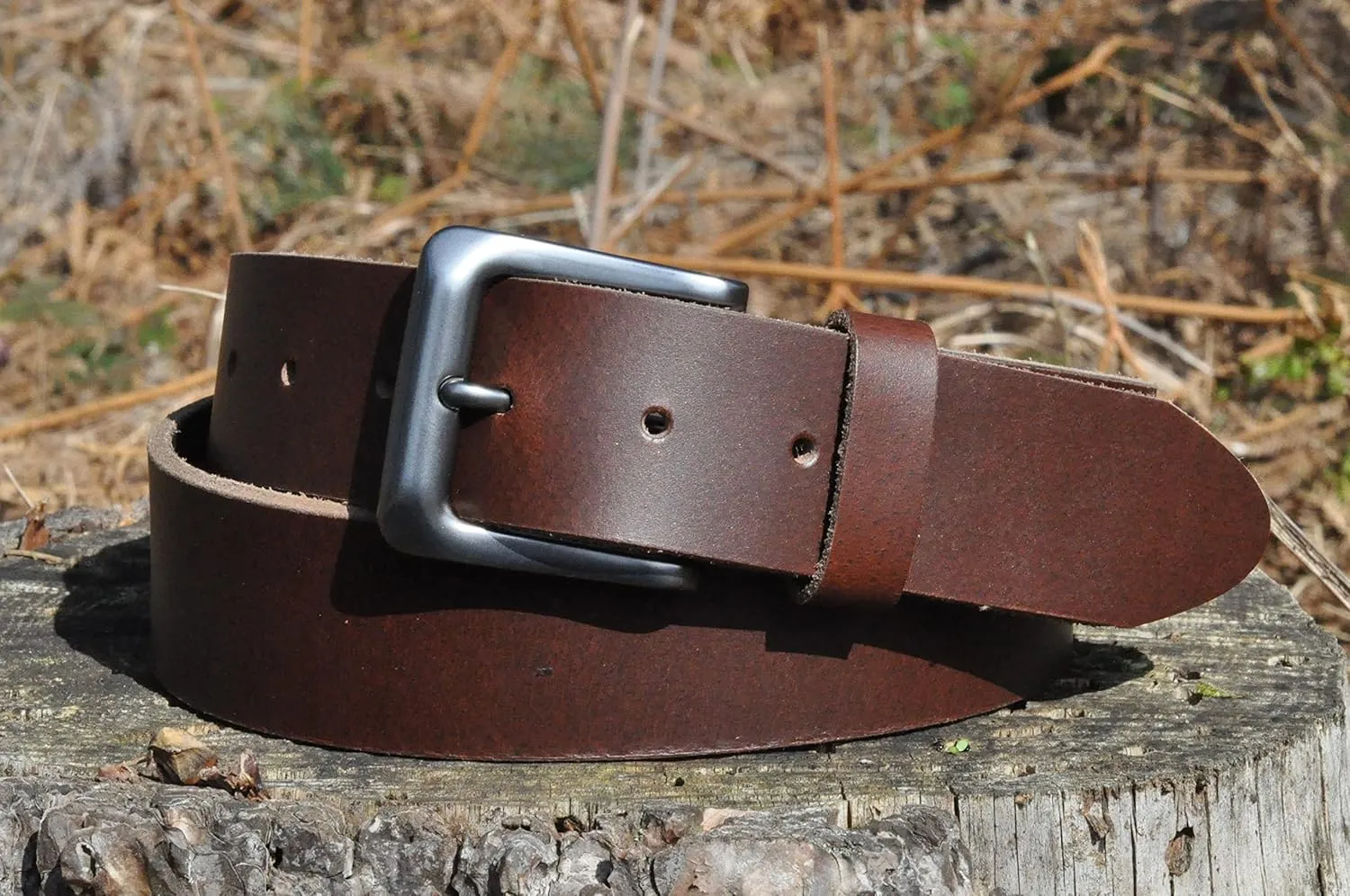 Ashford Ridge 38mm Full Hide Real Leather Belt Made in England