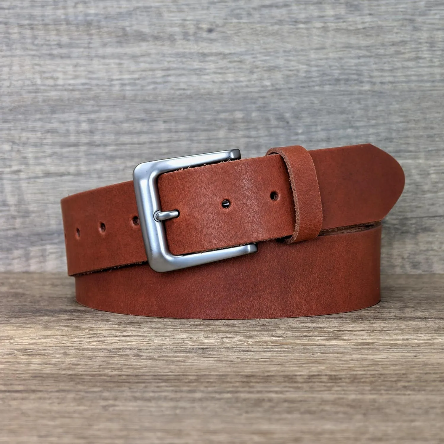 Ashford Ridge 38mm Full Hide Real Leather Belt Made in England