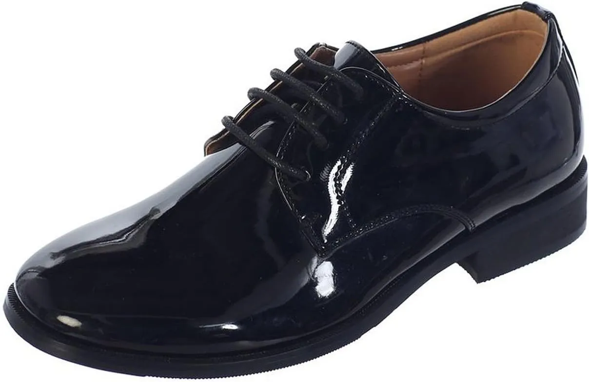 Avery Hill Boys Shiny or Matte Patent Leather Special Occasion Christening Shoes