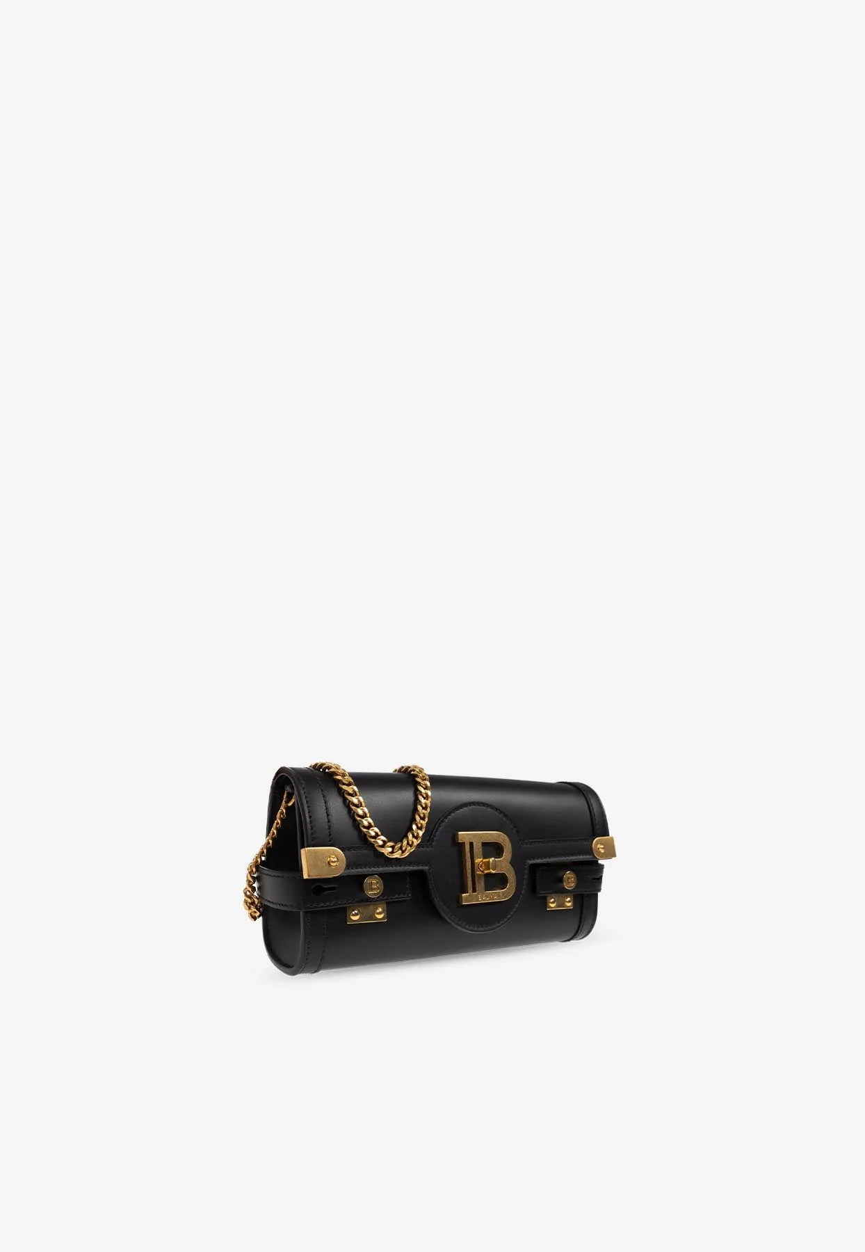 B-Buzz 23 Leather Chain Clutch