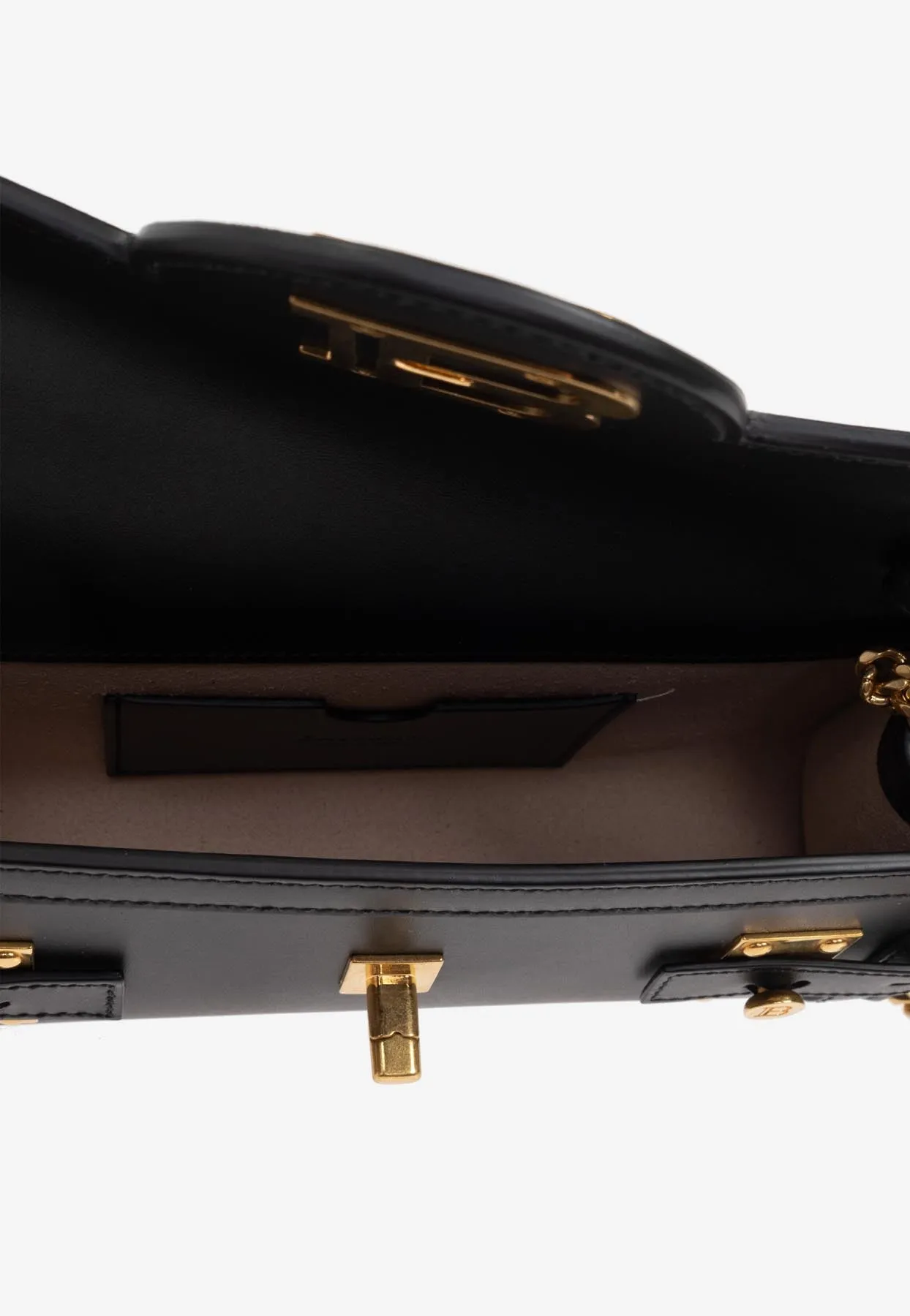 B-Buzz 23 Leather Chain Clutch