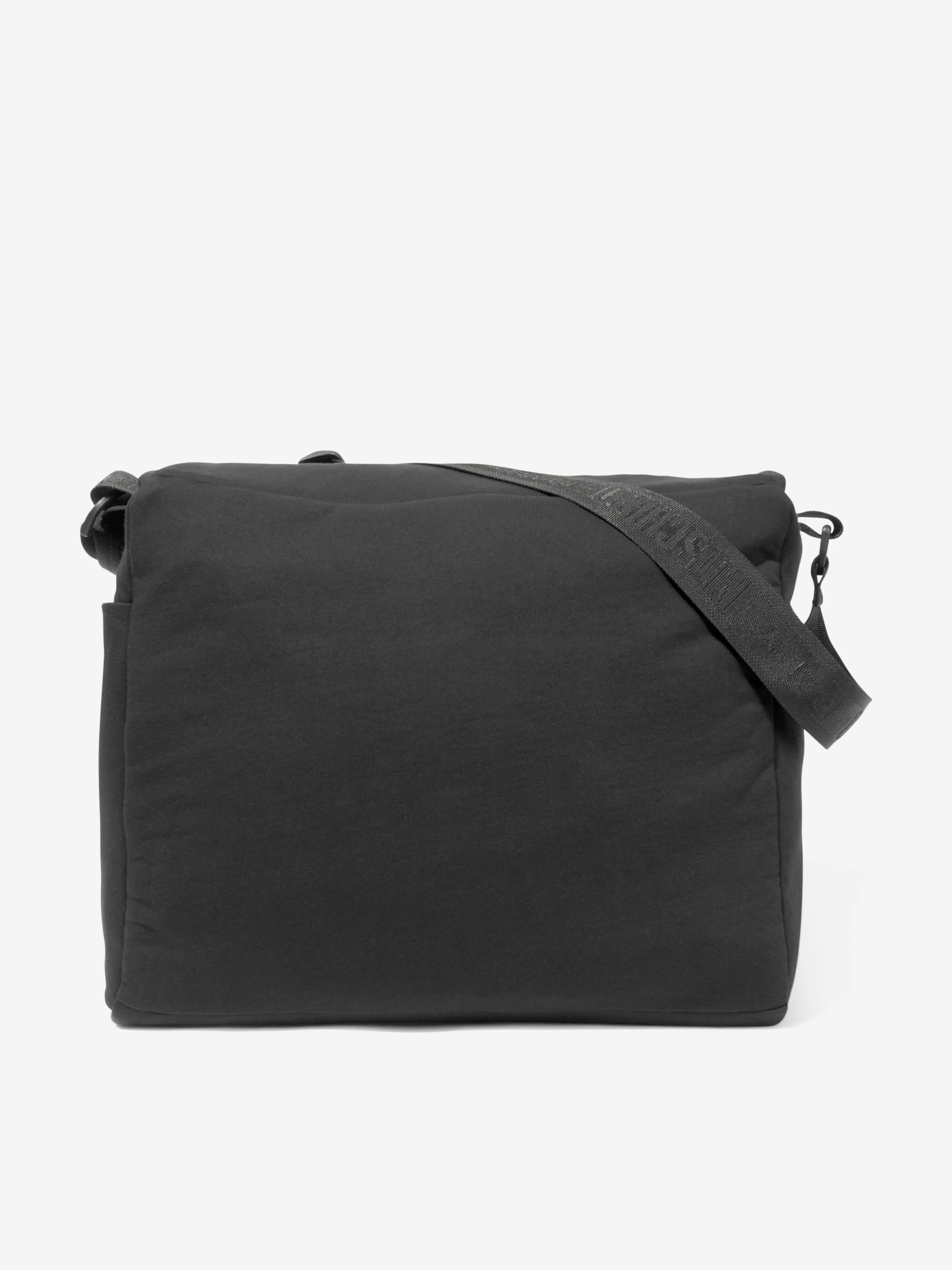 Baby Teddy Bear Logo Changing Bag in Black (39cm)