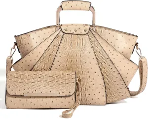 Bag Woman Large Capacity Leather Purse Fashion Designer Metal Top Handle Handbags Women Crossbody Large Bags for Women Tote