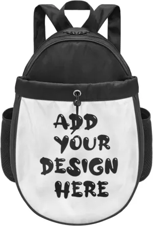 Ball Pattern Pickleball Bags with Zipper & Adjustable Shoulder Strap Pickleball Paddle Shoulder Bag