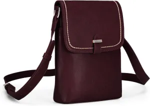 befen Genuine Leather Small Crossbody Bags for Women, Womens Cell Phone Purses Cross body Bag Purse with RFID Card Slots