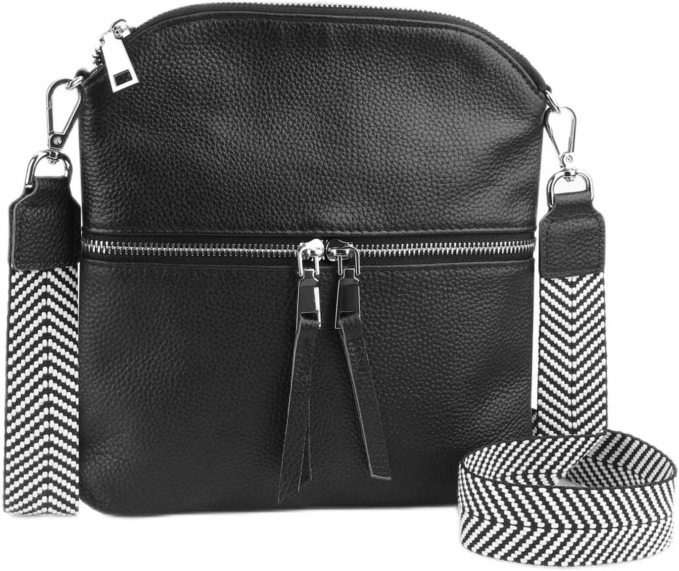 befen Genuine Leather Small Crossbody Purses for Women Travel Cross Body Bags Lightweight with Adjustable Shoulder Strap