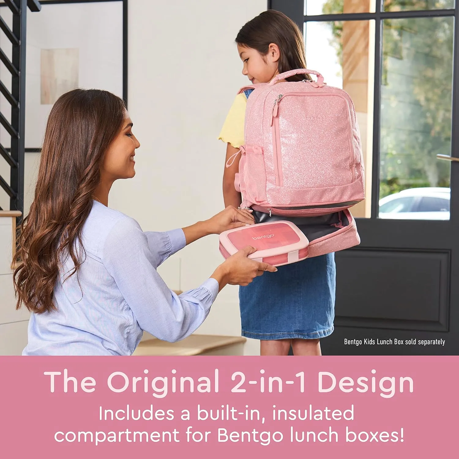 Bentgo Kids Prints 2-in-1 Backpack & Insulated Lunch Bag