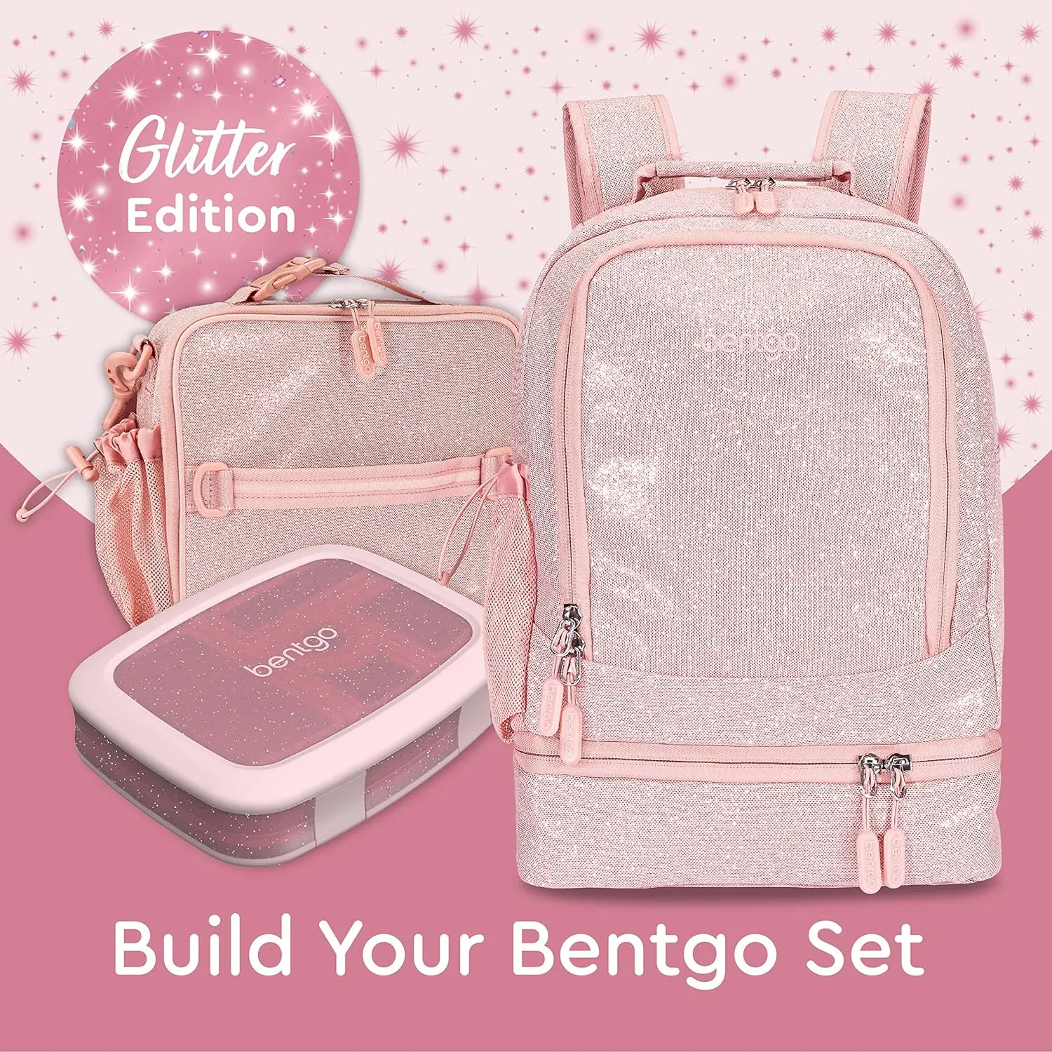 Bentgo Kids Prints 2-in-1 Backpack & Insulated Lunch Bag